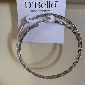 Silver Hoop Earrings